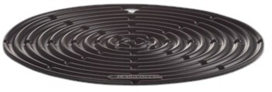 Le Creuset Grydelap 20 cm, Mat Sort